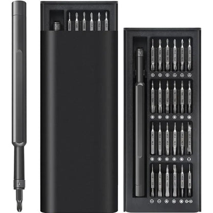24 in 1 Screwdriver Set Precision Magnetic Driver Bits Mini Tool Case Detachable for Smart Home PC Computer Phone Repair